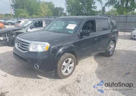 2013 Honda Pilot Ex-L из США, поврежденный, VIN 5FNYF4H52DB086315